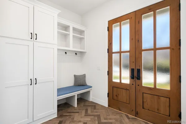 a view of kitchen with furniture and window