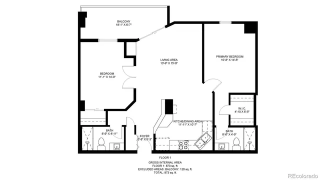 $1,935 | 601 West 11th Avenue, Unit 111, Denver, CO 80204
