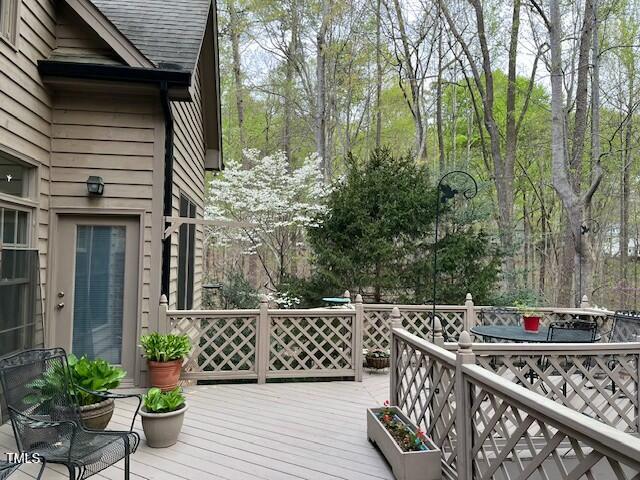 1425 Bascomb Drive Raleigh, NC 27614 - Photo 14 of 51 a city view from a balcony