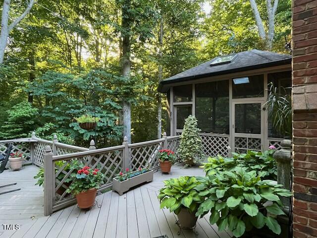 1425 Bascomb Drive Raleigh, NC 27614 - Photo 25 of 51 a view of a garden with flower garden