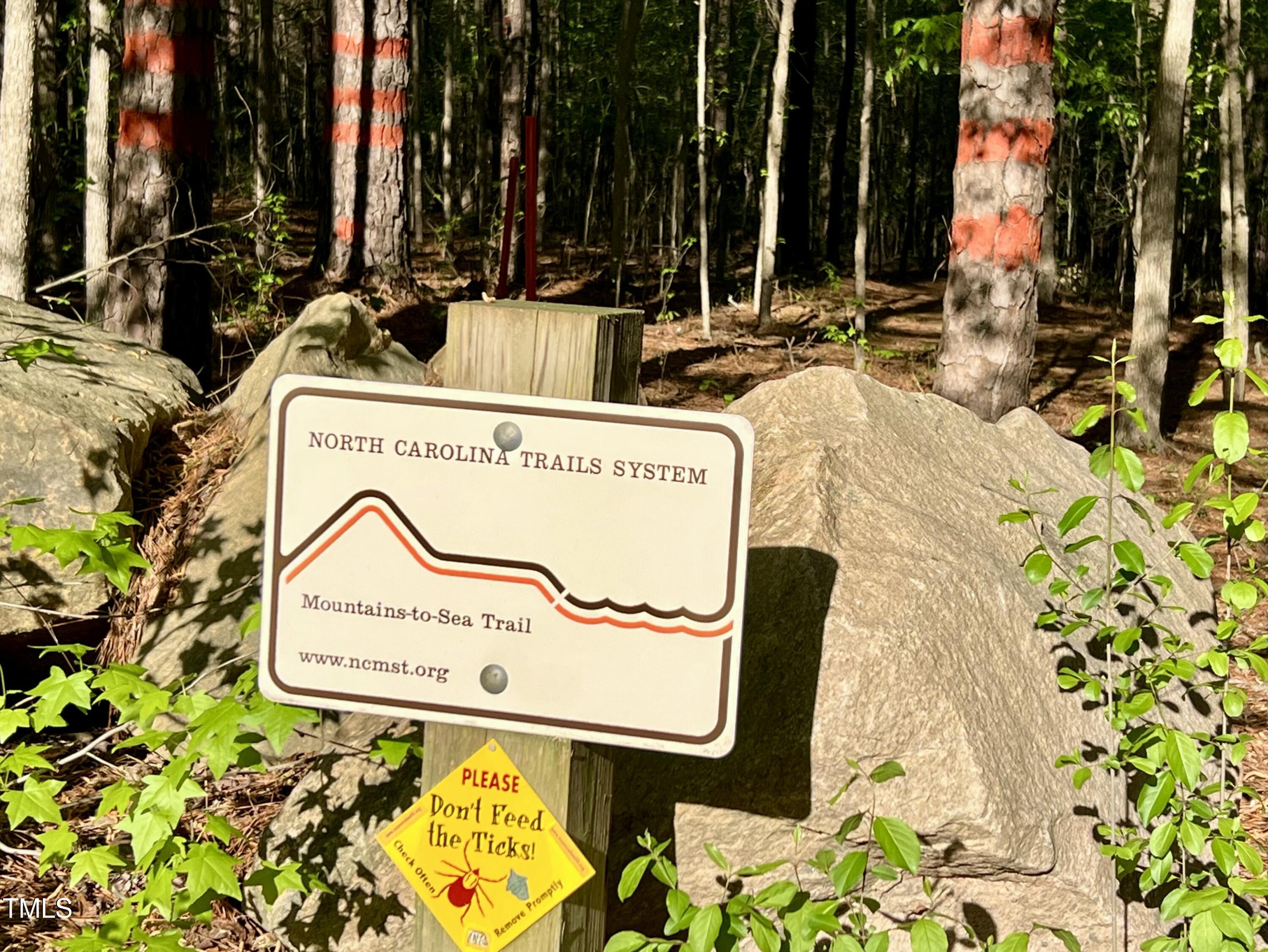 1425 Bascomb Drive Raleigh, NC 27614 - Photo 50 of 51 a view of water with a sign board