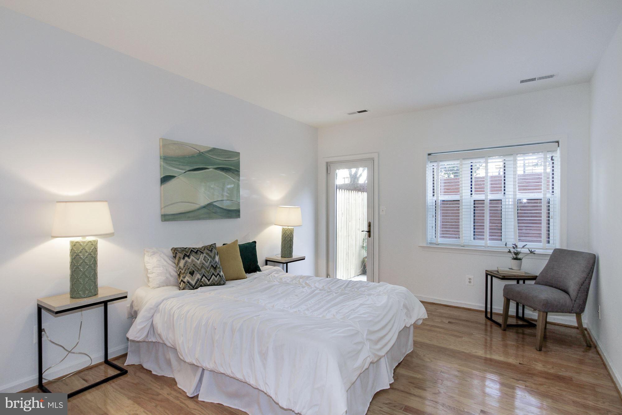 1205 N Street Northwest, Unit A Washington, DC 20005 - Photo 15 of 25 You have access to a huge patio from the Master BR