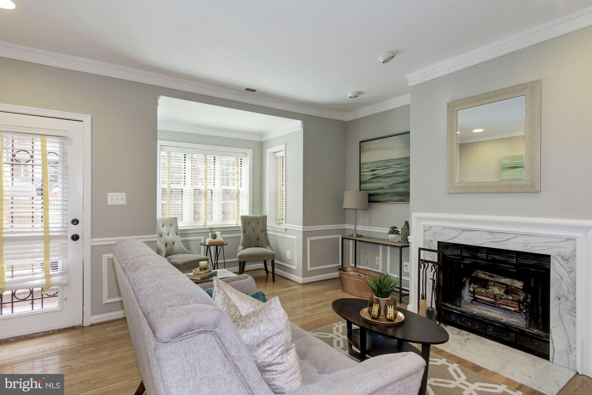 1205 N Street Northwest, Unit A Washington, DC 20005 - Photo 4 of 25 It has a wood burning fireplace