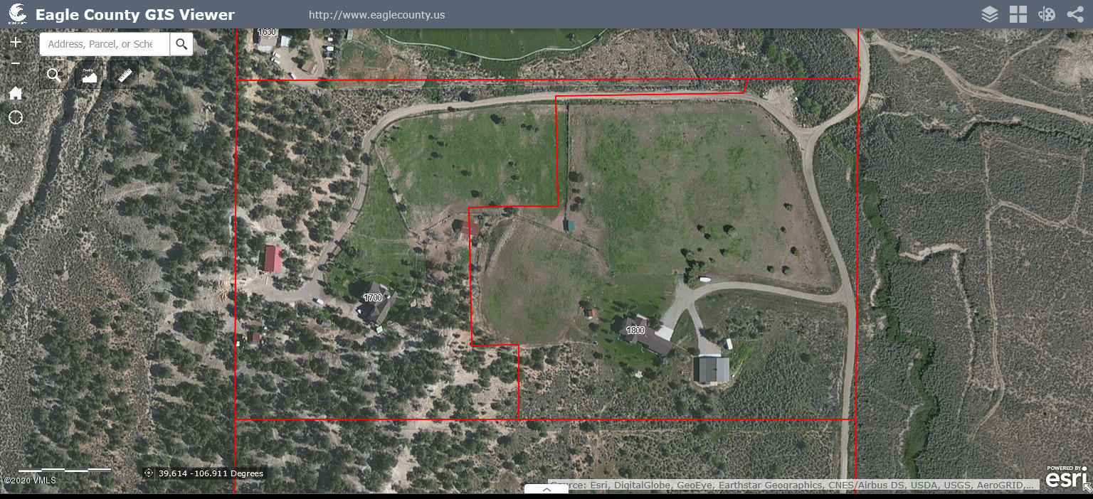 1800 Spring Creek Road Gypsum, CO 81637 - Photo 28 of 28 Screenshot_2020-08-06 Eagle County GIS V