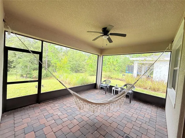 a view of a room with window