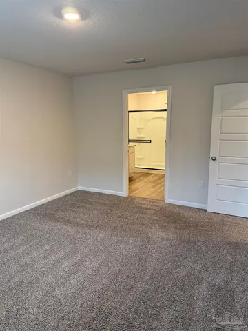 a view of empty room