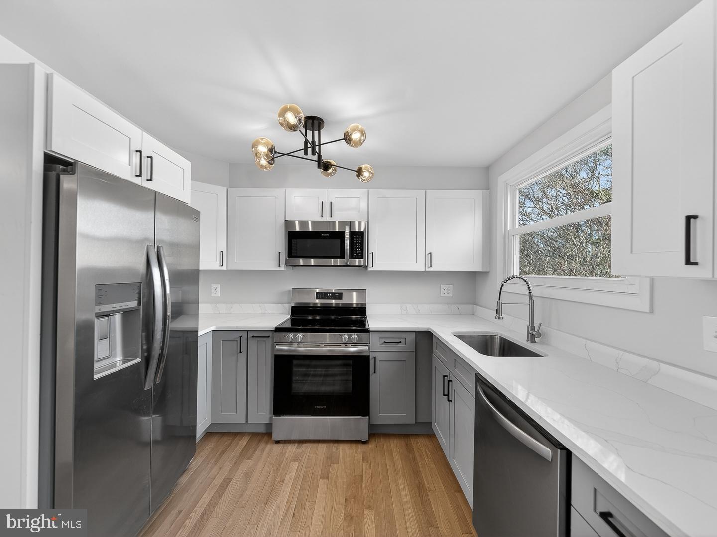 3108 P Street Southeast Washington, DC 20020 - Photo 7 of 34 Newly renovated kitchen with sleek finishes.