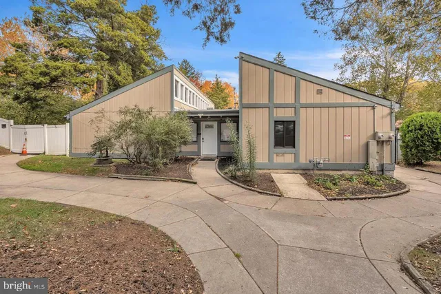 a view of a house with a patio