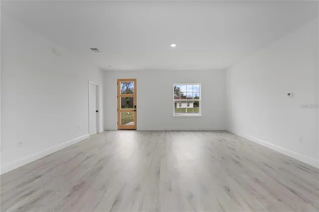 wooden floor in an empty room