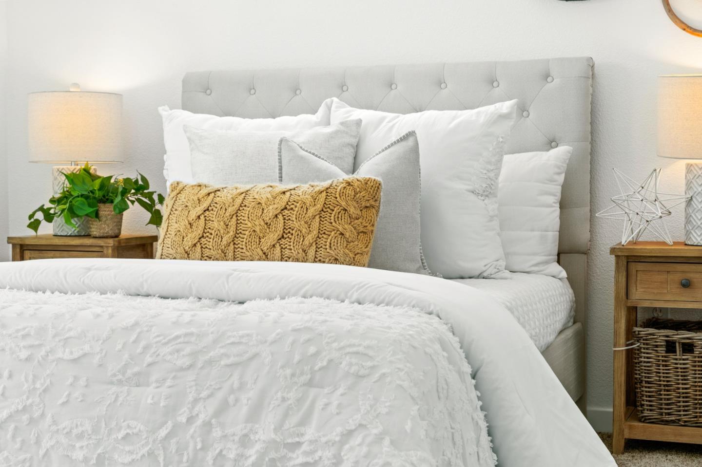 1909 Cambridge Drive Mountain View, CA 94043 - Photo 38 of 73 a bedroom with a bed and a couch