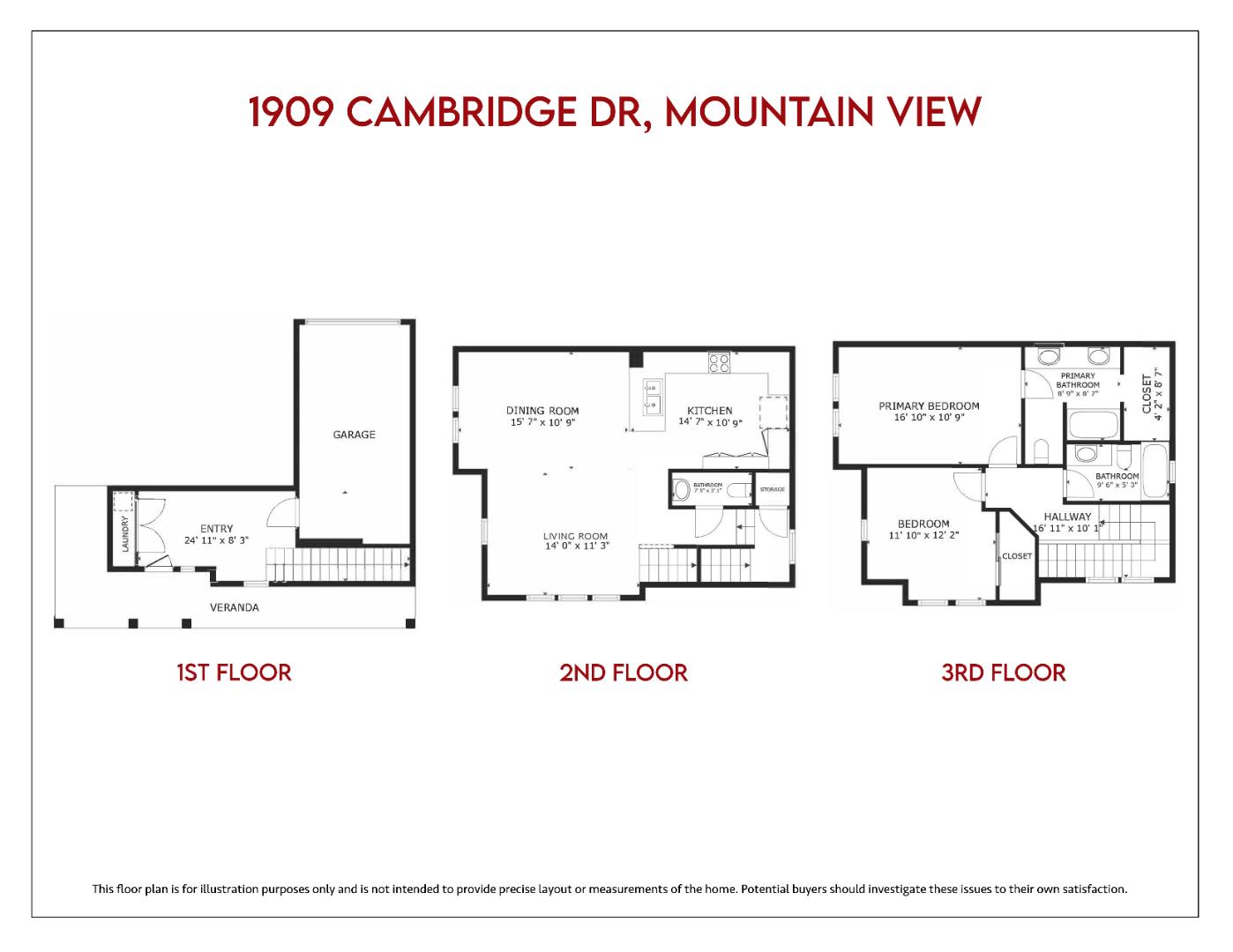 1909 Cambridge Drive Mountain View, CA 94043 - Photo 52 of 73