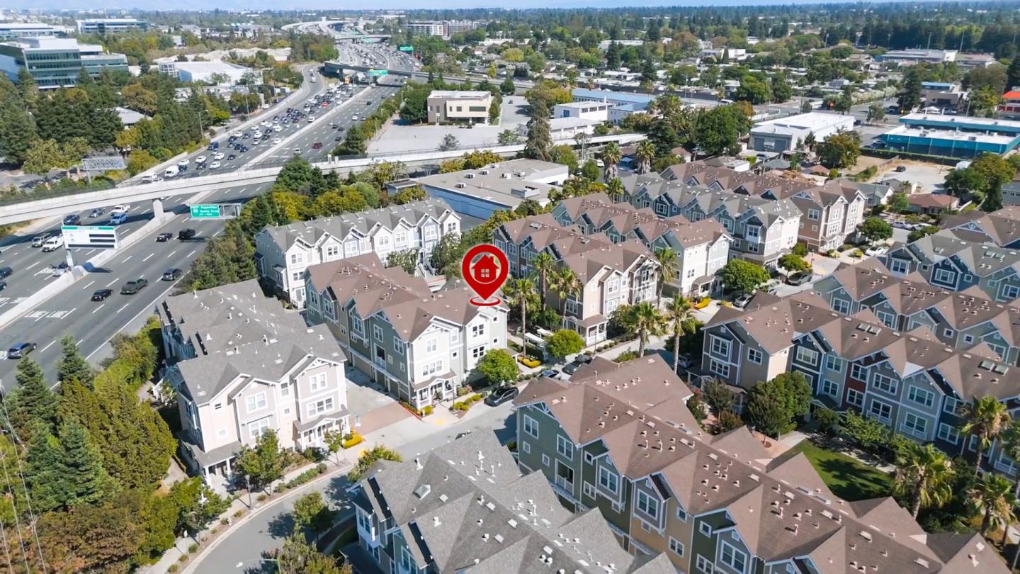 1909 Cambridge Drive Mountain View, CA 94043 - Photo 58 of 73 an aerial view of a city