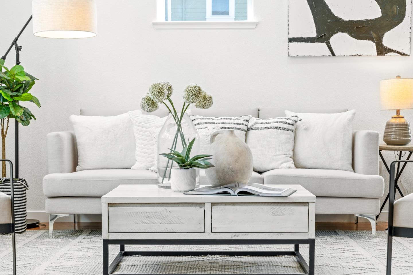 1909 Cambridge Drive Mountain View, CA 94043 - Photo 8 of 73 a living room with furniture and wooden floor