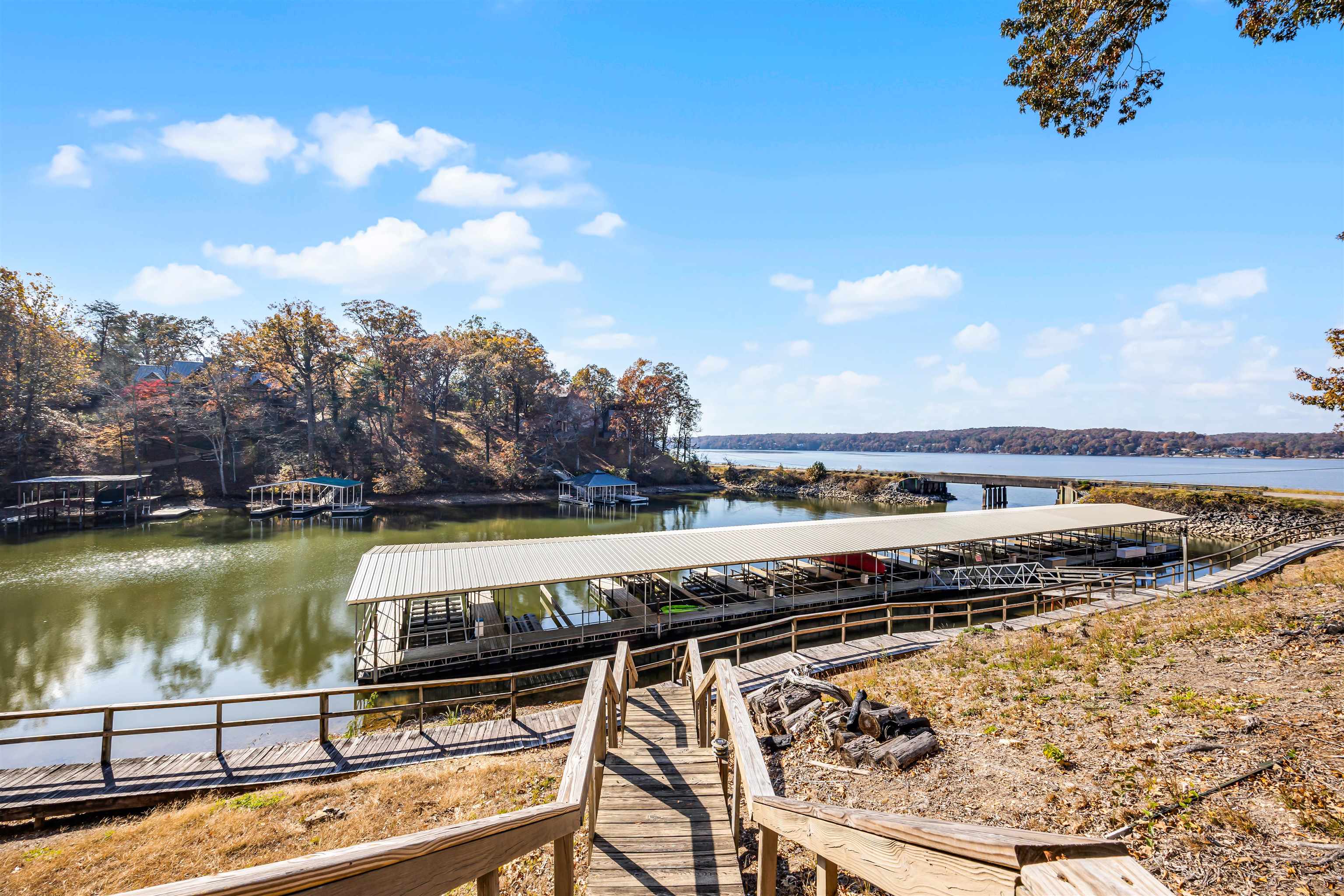 80 Riviera Cove Cherokee, AL 35616 - Photo 3 of 31 Dock area featuring a water view