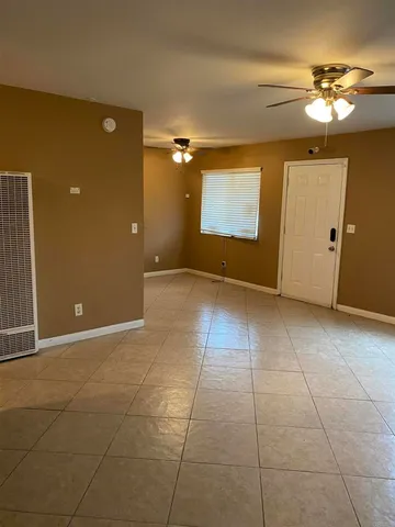 a view of a livingroom with a chandelier