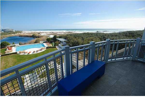 37 Compass Point Way, Unit 421 Inlet Beach, FL 32461 - Photo 1 of 8 a balcony with an ocean view