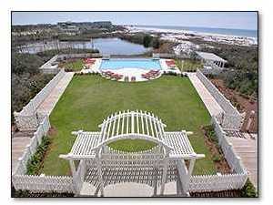 37 Compass Point Way, Unit 421 Inlet Beach, FL 32461 - Photo 8 of 8 a view of a swimming pool with a garden
