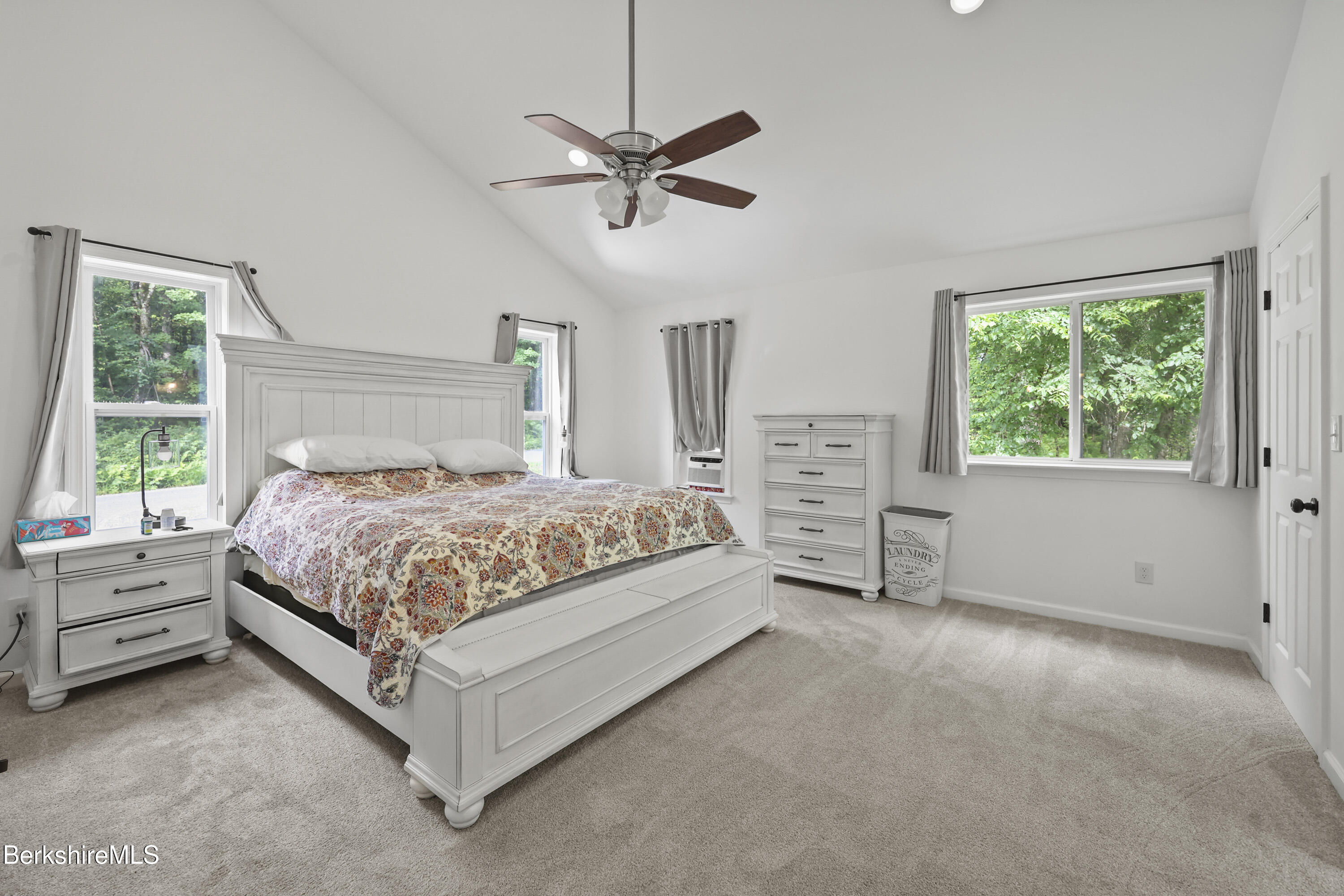 674 Benton Hill Road Becket, MA 01223 - Photo 24 of 61 a bedroom with a bed and a window