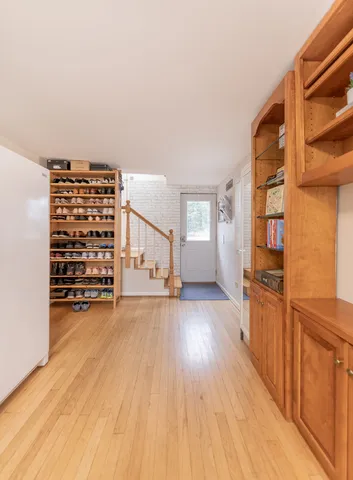 a view of a storage & utility room