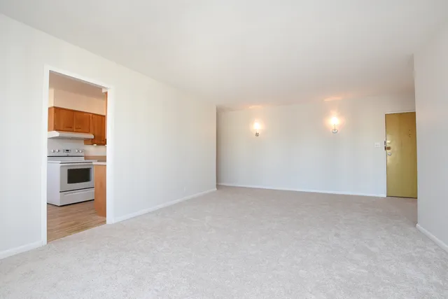 a view of a kitchen with a sink