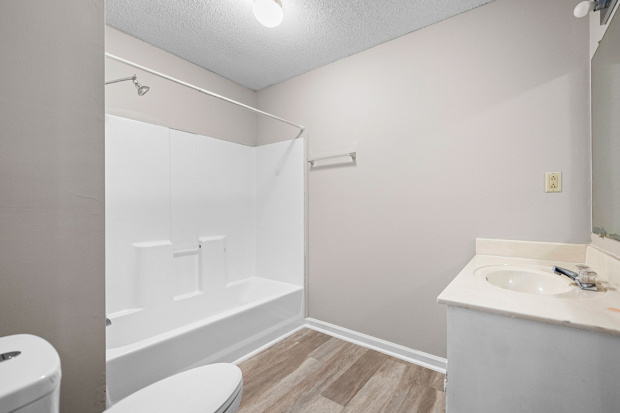 1539 Hugh Hunter Road Oak Grove, KY 42262 - Photo 16 of 22 a bathroom with a sink a toilet and shower