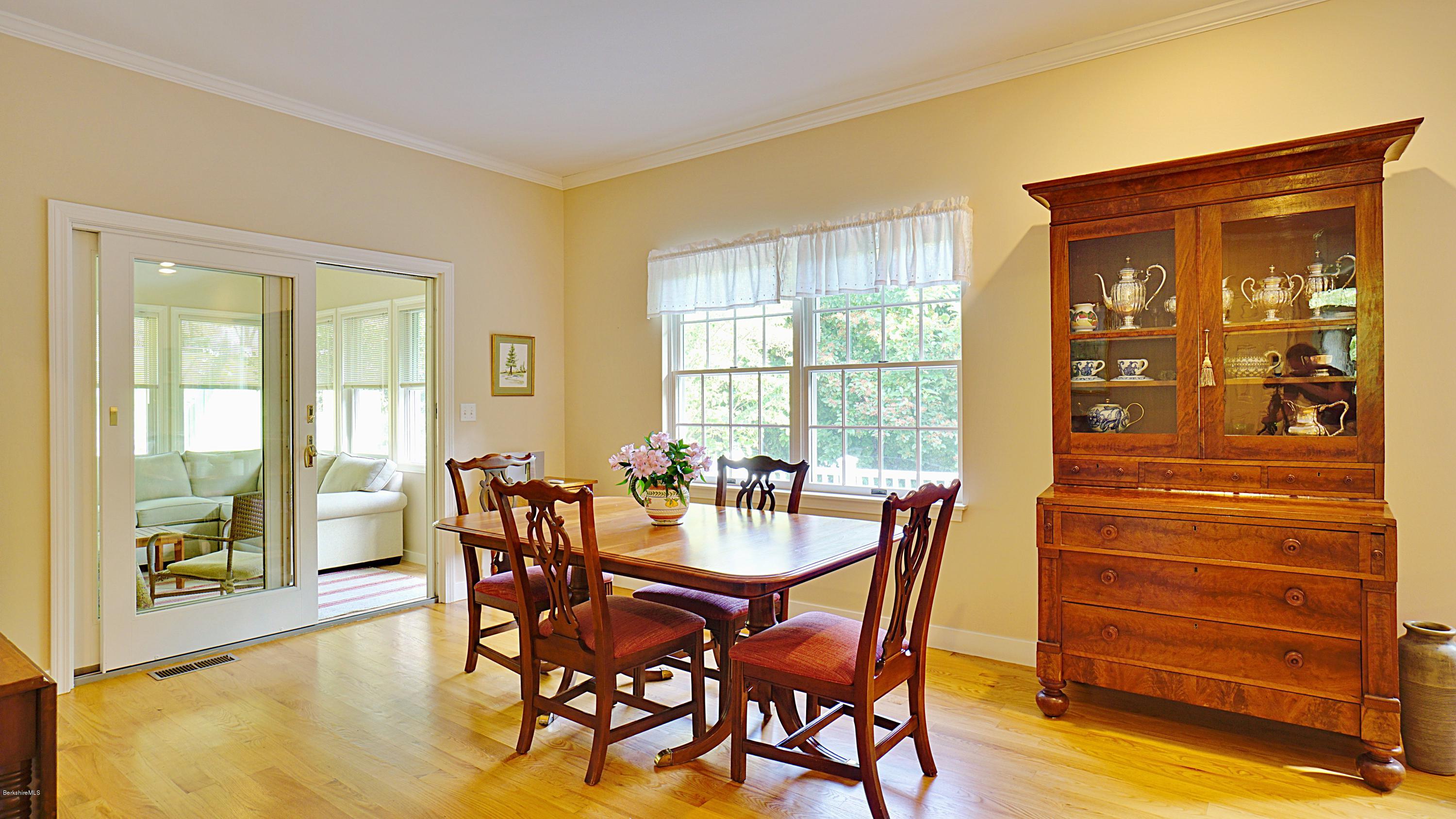 11 Prospect Hill Road, Unit 3 Stockbridge, MA 01262 - Photo 6 of 27 a dining room with furniture and window