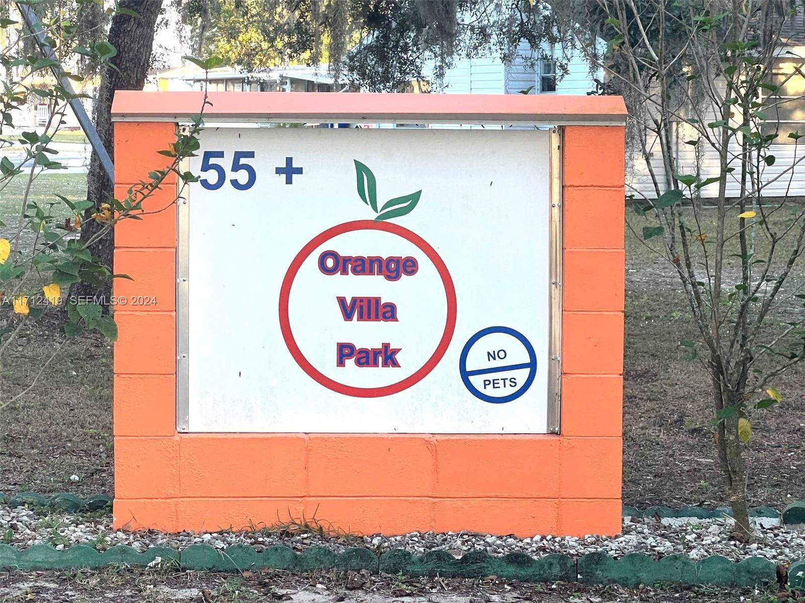 4510 Welcome Drive Sebring, FL 33870 - Photo 28 of 28 a view of a sign of a park