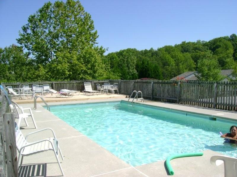 103 Harbor Ridge Drive Goodview, VA 24095 - Photo 13 of 15 a view of a swimming pool with a patio