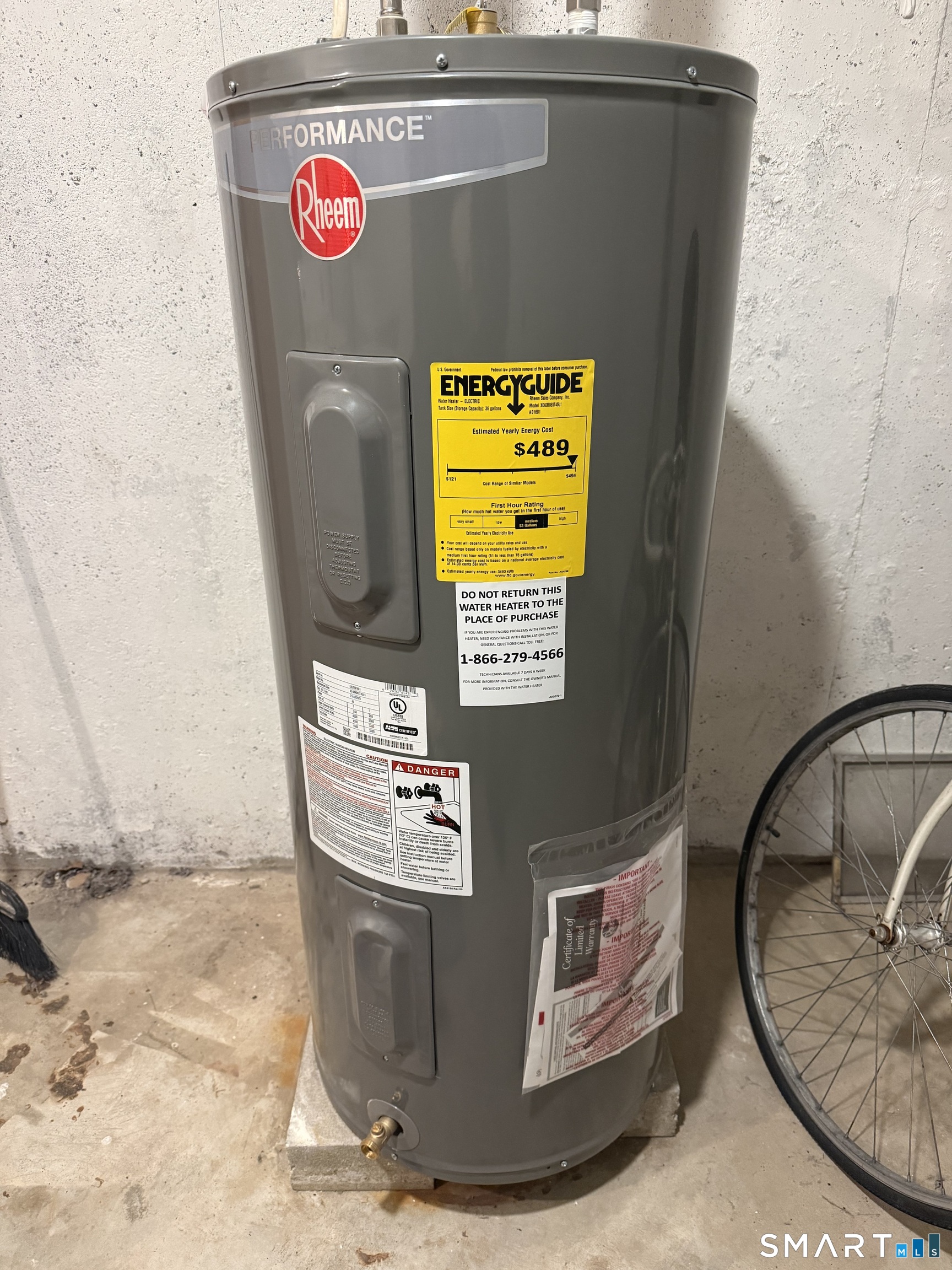 90 Summer Street New London, CT 06320 - Photo 9 of 10 a view of water heater room
