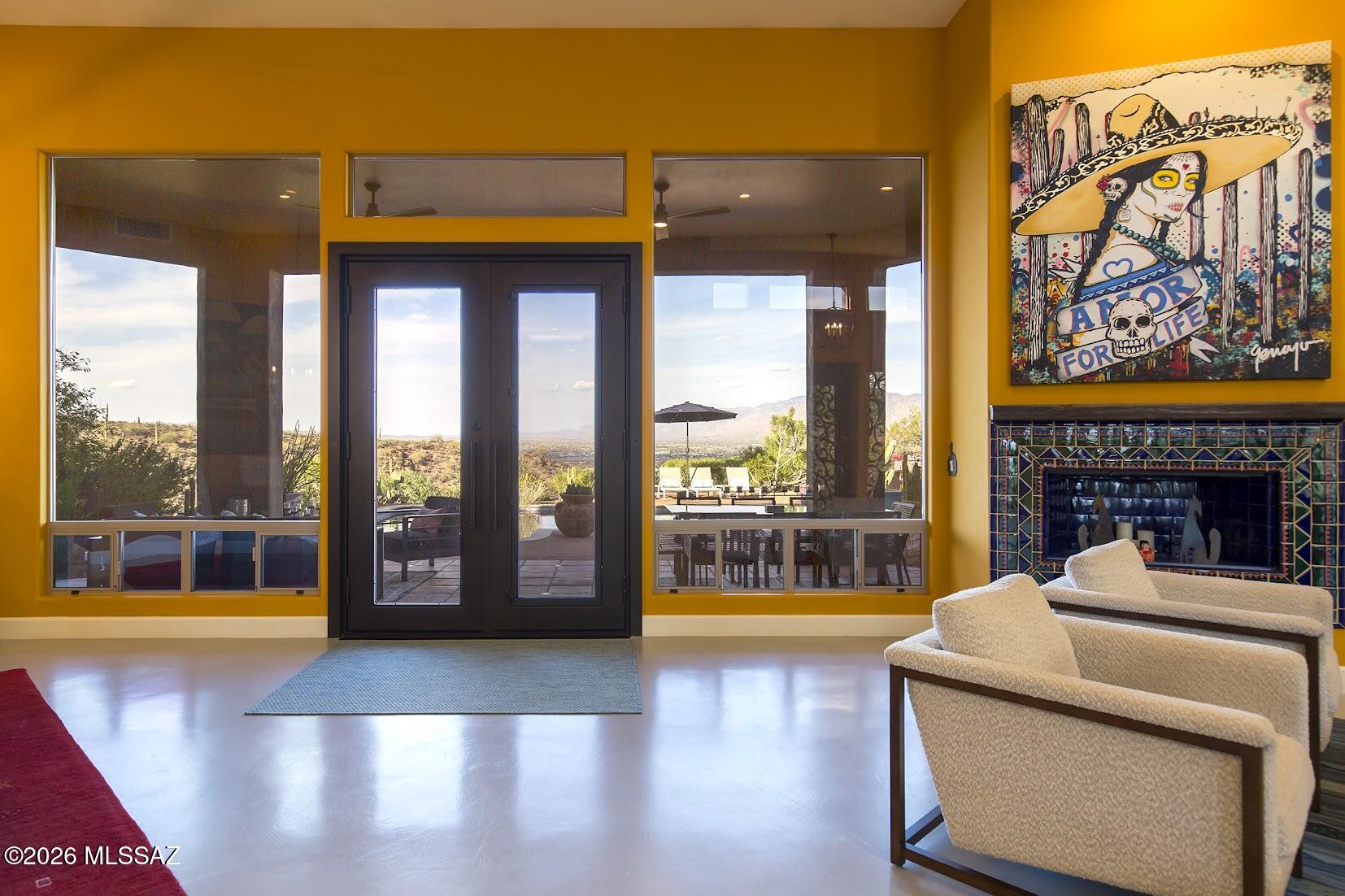 4811 North El Adobe Ranch Road Tucson, AZ 85745 - Photo 28 of 45 overlooking the Tucson Valley and Catalina Mountains!