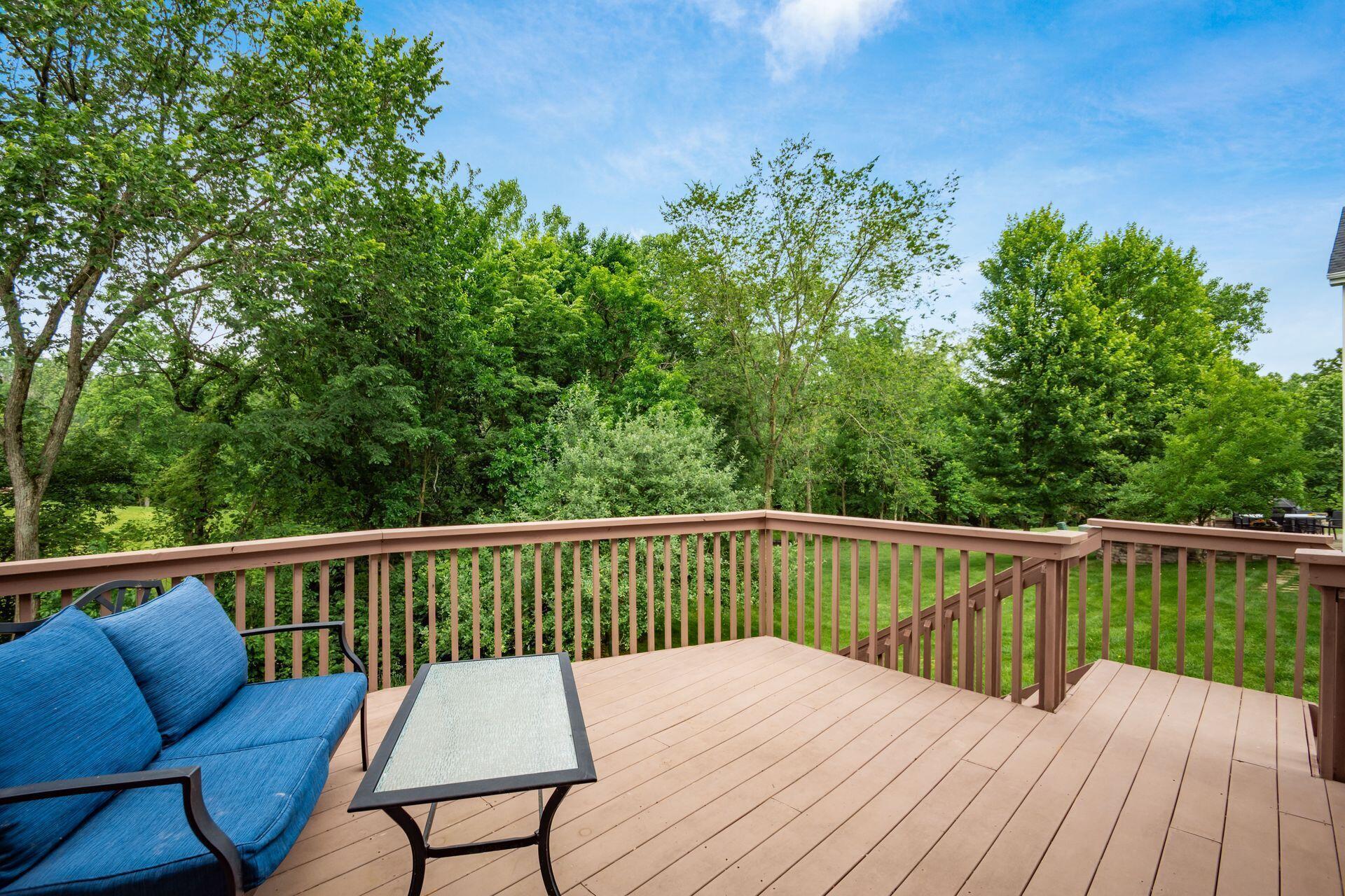 2467 Roe Drive Lewis Center, OH 43035 - Photo 16 of 50 Step out from the kitchen to this beautiful space to enjoy the outdoors.