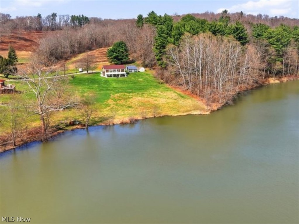 View of the home from the lake side!