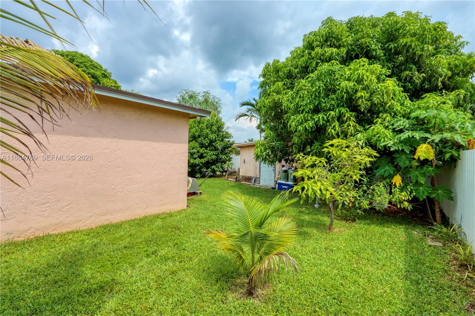 15825 Southwest 305th Terrace Homestead, FL 33033 - Photo 8 of 36 a backyard of a house with lots of green space