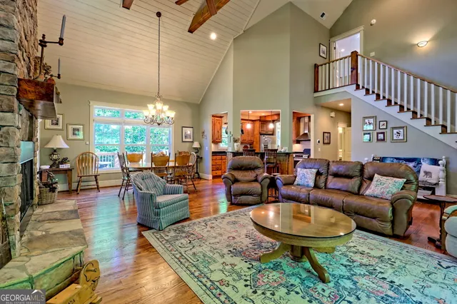 a view of a bathroom with a sink and mirror