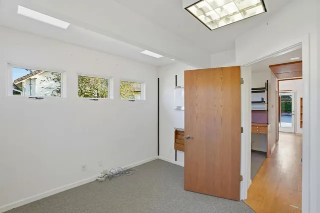 wooden floor in an empty room