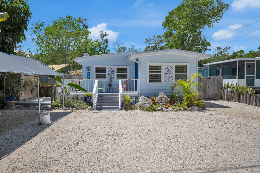 a view of a house with a patio