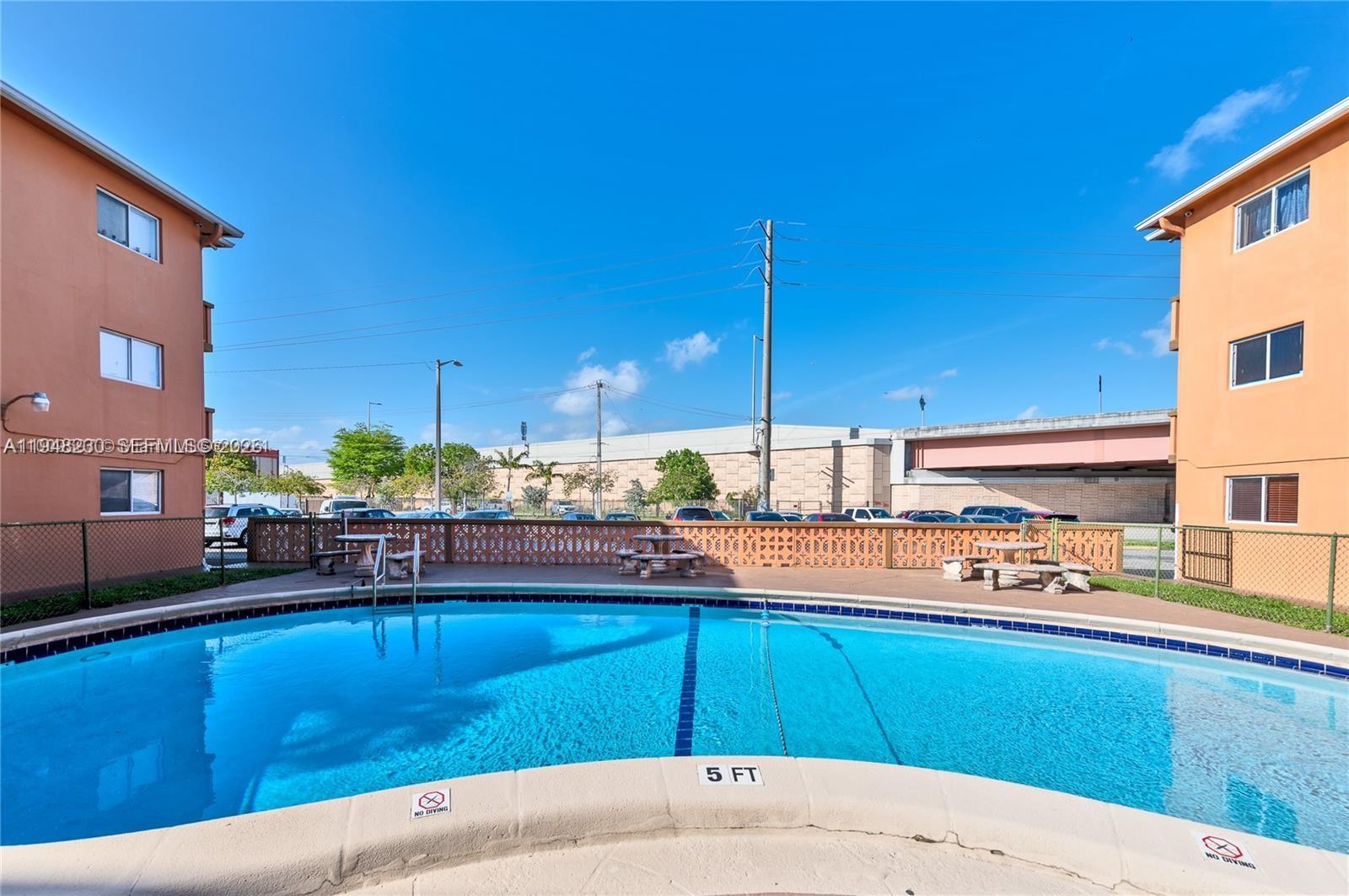 2330 Northwest 11th Street, Unit 9 Miami, FL 33125 - Photo 15 of 18 a view of a kitchen with kitchen island and a counter top space
