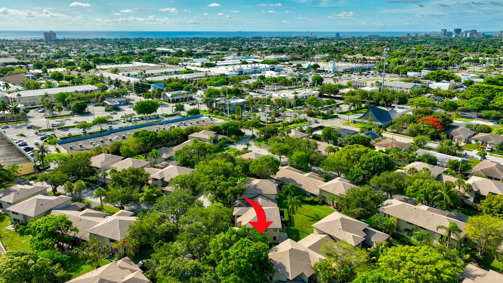3951 Northeast 19th Road, Unit 1701 Pompano Beach, FL 33064 - Photo 3 of 82 an aerial view of multiple house