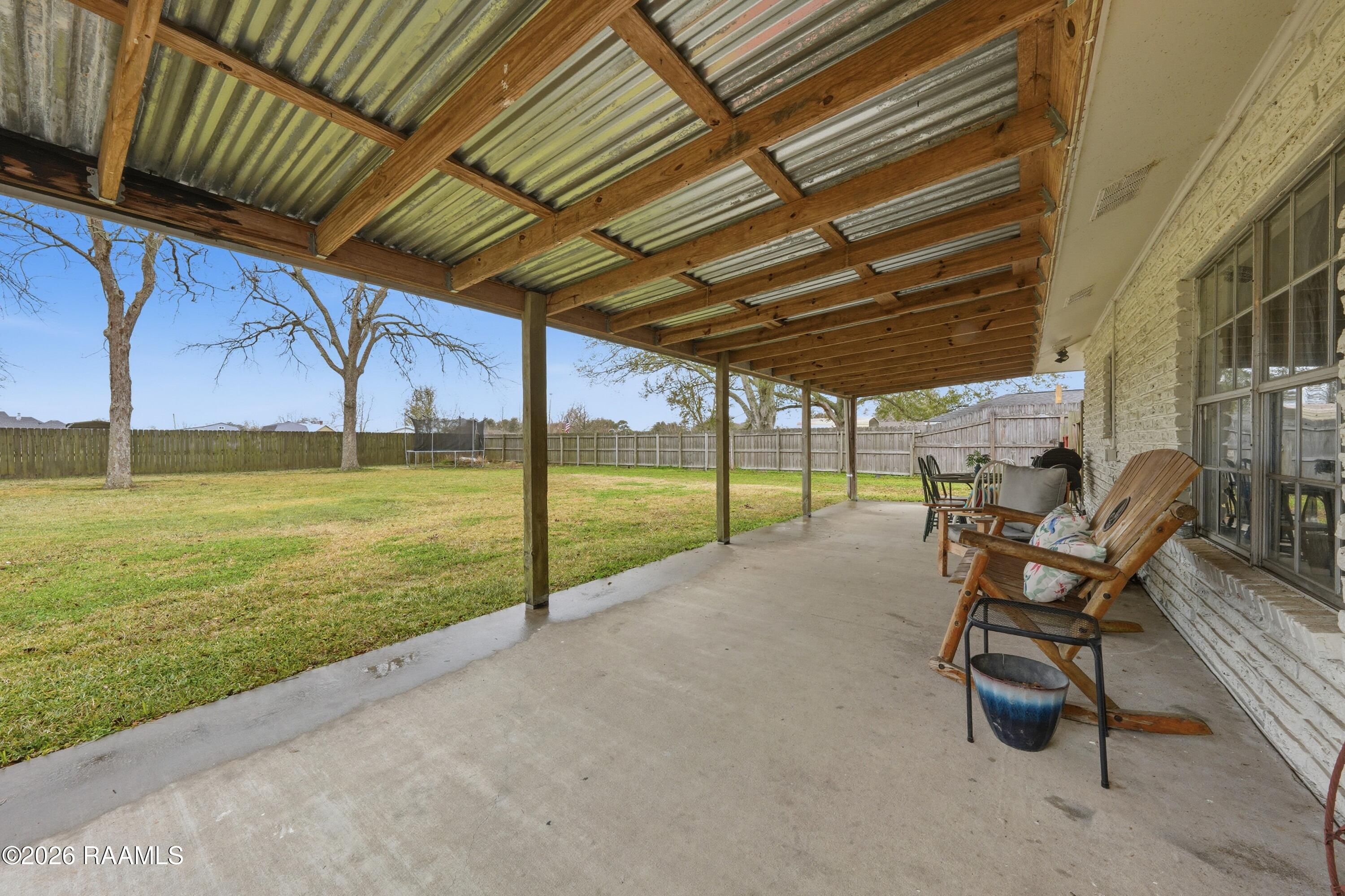 218 Fallis Road Lafayette, LA 70507 - Photo 23 of 23 Fallis back patio
