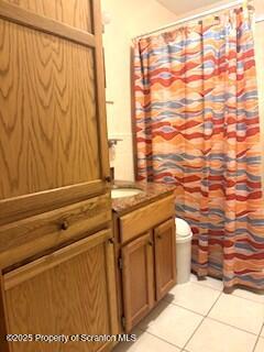 1087 Canada Road Friendsville, PA 18818 - Photo 39 of 72 a bathroom with a granite countertop sink and a shower