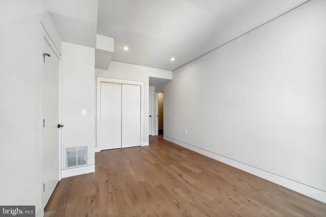 a view of empty room