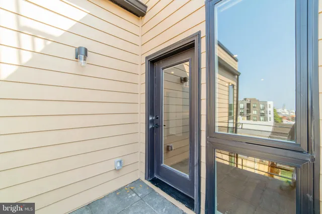 a view of front door