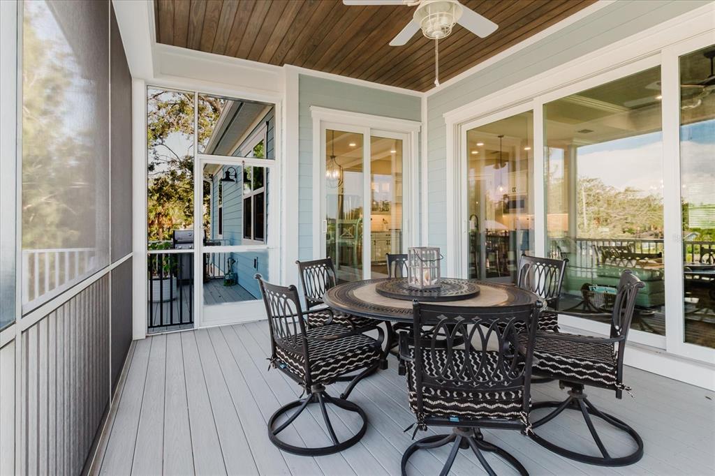 216 High Street Tarpon Springs, FL 34689 - Photo 29 of 75 a view of a dining room with furniture window and outside view