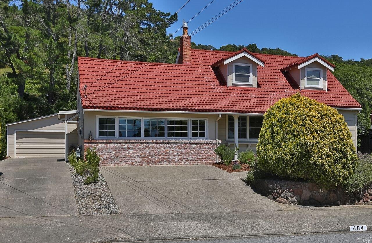 484 Miller Creek Road San Rafael, CA 94903 - Photo 1 of 1 a front view of a house with garden
