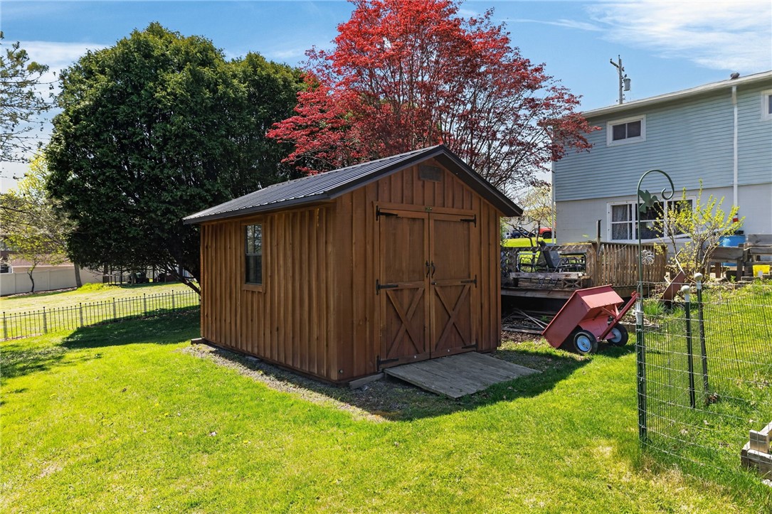 6214 Oakridge Road Owasco, NY 13021 - Photo 26 of 29 10'x14' Shed New in 2023