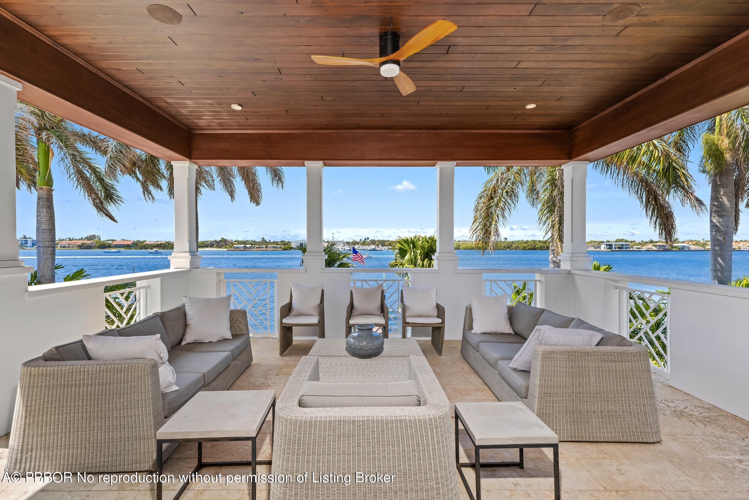 1675 Lands End Road Manalapan, FL 33462 - Photo 12 of 47 Covered Balcony