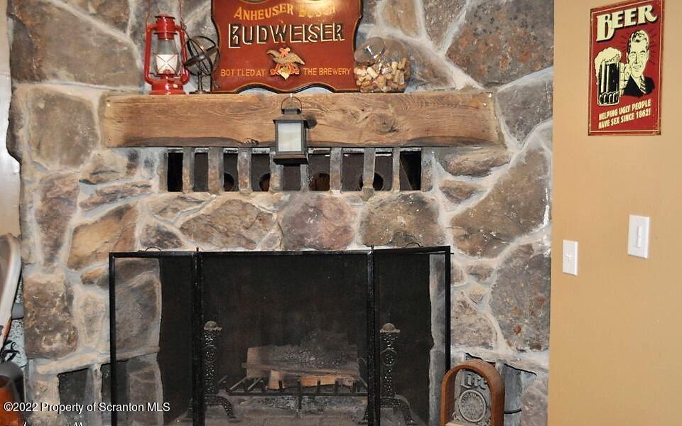 24 Prompton Road Prompton, PA 18456 - Photo 6 of 22 Fireplace in Family Room