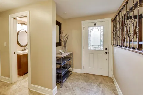 a view of storage and utility room