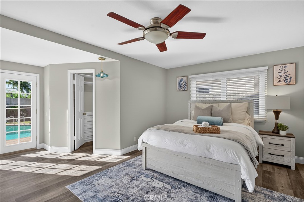 1610 East 20th Street Santa Ana, CA 92705 - Photo 20 of 43 a bedroom with a bed and a window