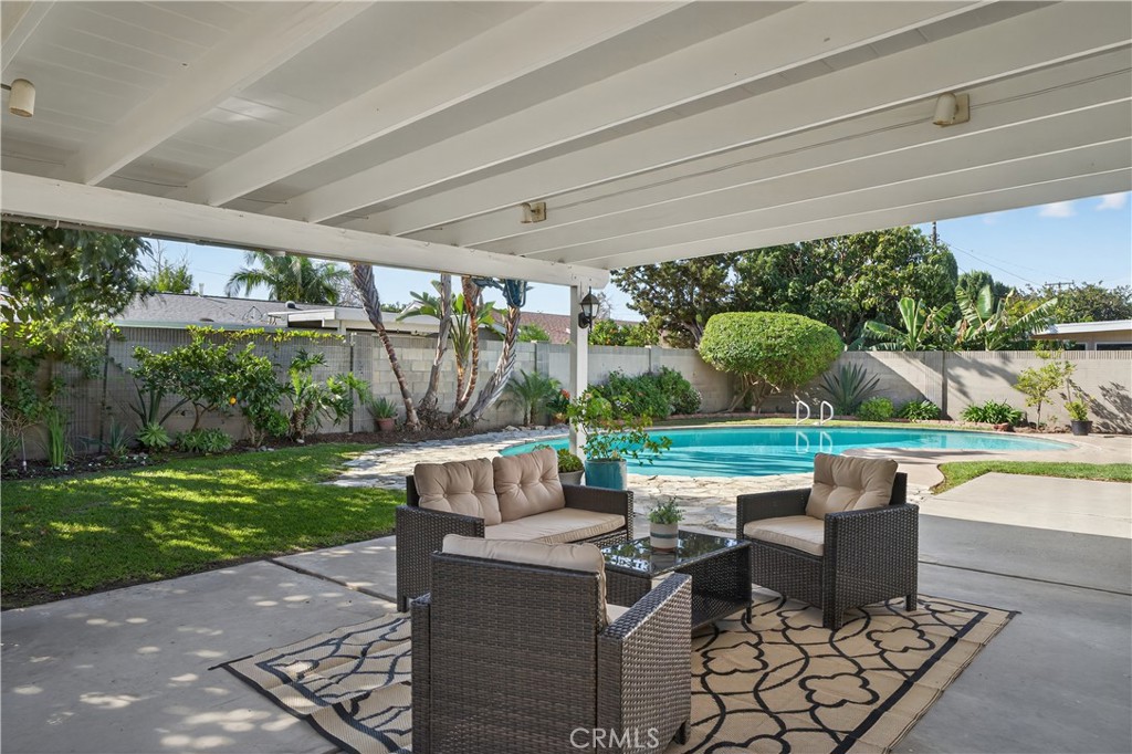 1610 East 20th Street Santa Ana, CA 92705 - Photo 27 of 43 a patio with yard table and chairs